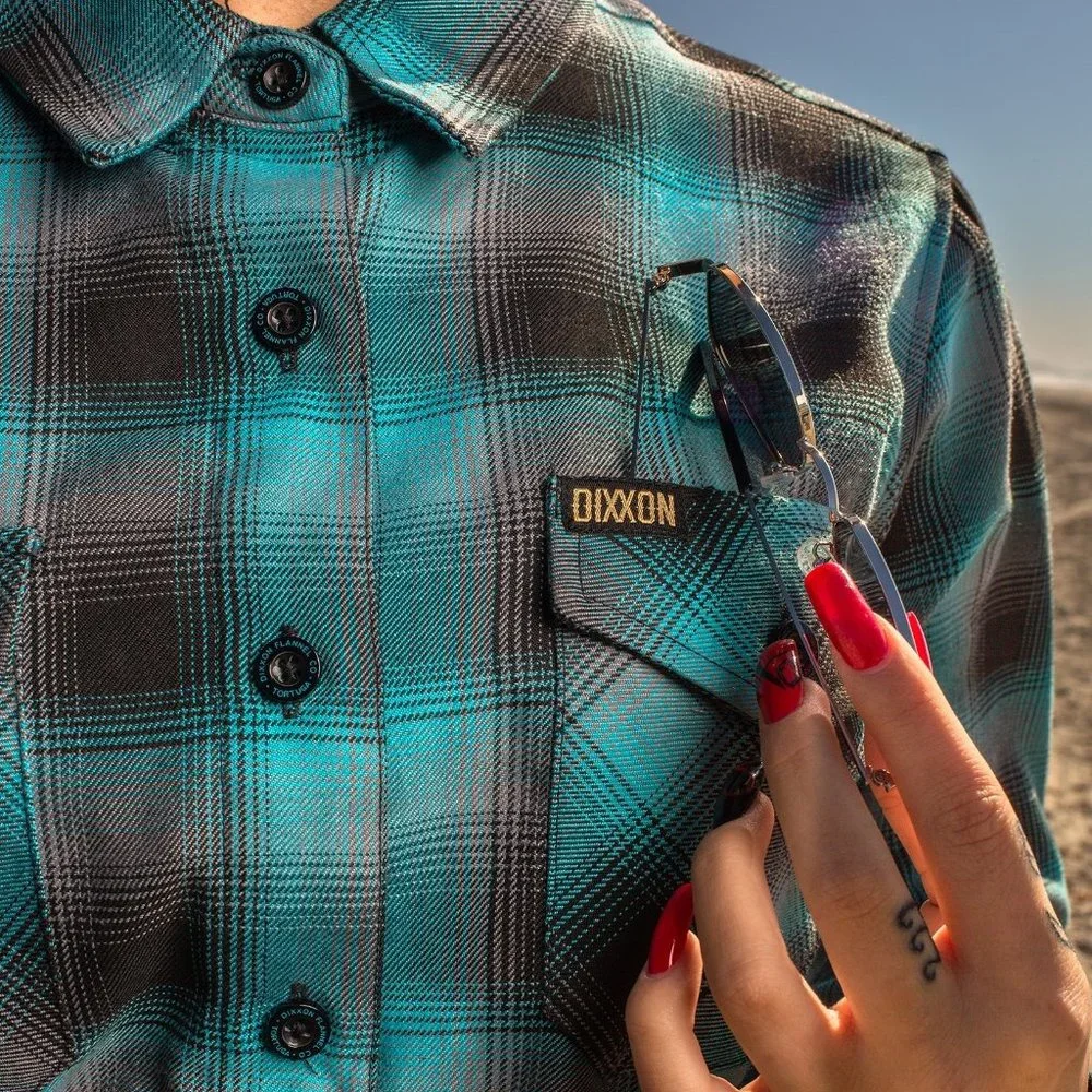 DIXXON Flannel TORTUGA Women's Flannel Shirt M - Picture 6 of 12